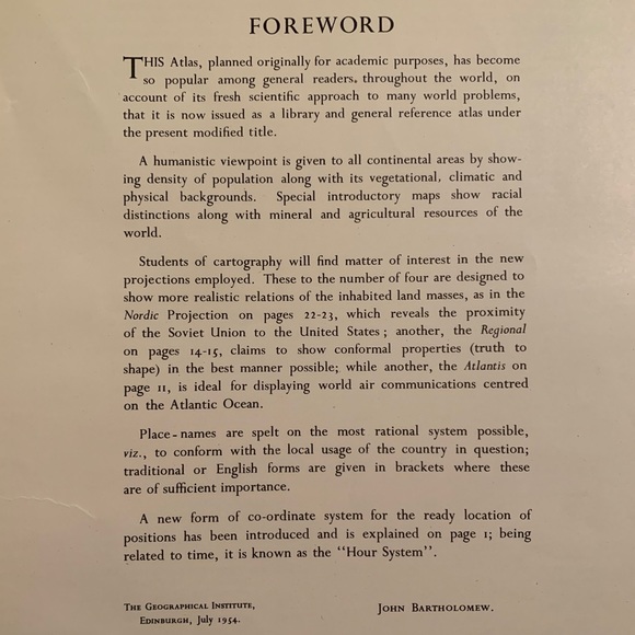 The Edinburgh World Atlas Bartholomew - Picture 5 of 5